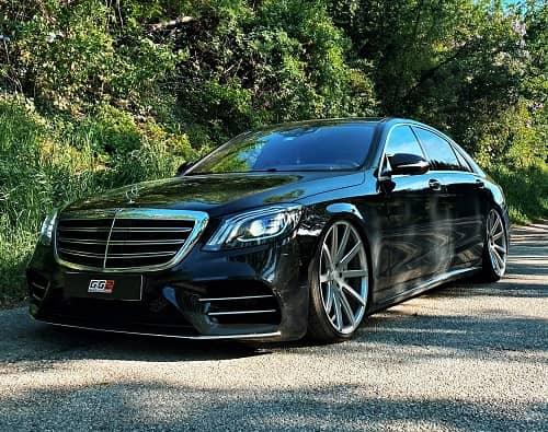 Mercedes S Klasse W222 Tieferlegungsmodul und Active Sound.