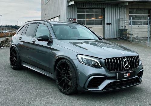 Tieferlegungsmodul mit App Steuerung für Mercedes GLC 63 AMG – GG2 Fahrzeugtechnik