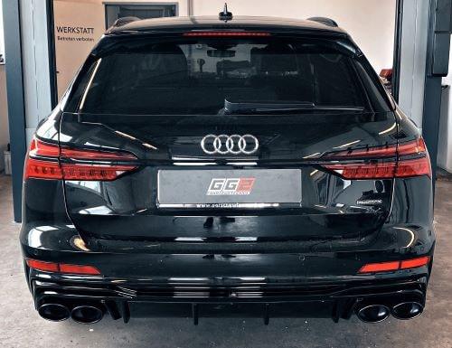 Umbau Heck Diffusor am Audi A6 C8 Avant S-Line – GG2 Fahrzeugtechnik