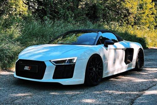 Tieferlegung Audi R8 V10 4S Spyder – GG2 Fahrzeugtechnik