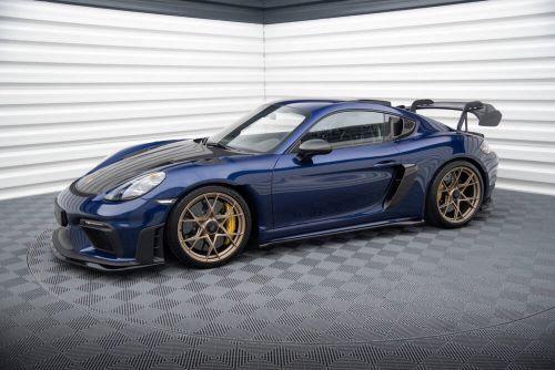 Eleganz und Performance: Unser Splitterset für den Porsche Cayman 781 GT4 RS 982c von Maxton Design