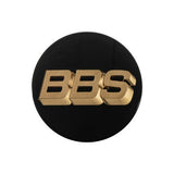 BBS 3D Rotation Nabendeckel mit Logo Bronze Set (4 Stück)