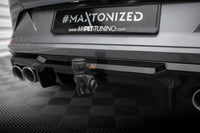 Zentraler Hinterer Splitter für Audi SQ7 4M Facelift von Maxton Design