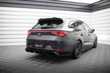 Heckdiffusor mit Endrohrblenden für Seat Leon ST FR MK4 von Maxton Design