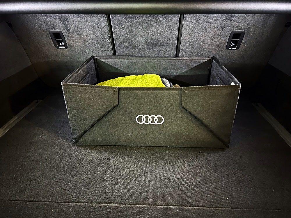 Audi Kofferraumbox faltbar schwarz Original Zubehör