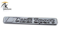 AUDI SPORT Schriftzug Emblem schwarz