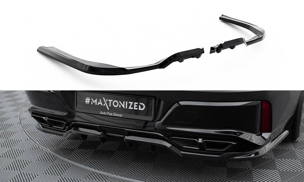 Zentraler Hinterer Splitter für BMW 7 G70 M760e von Maxton Design