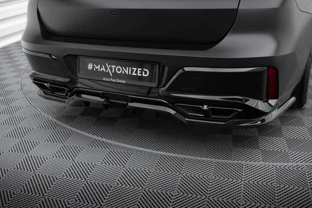 Zentraler Hinterer Splitter für BMW 7 G70 M760e von Maxton Design