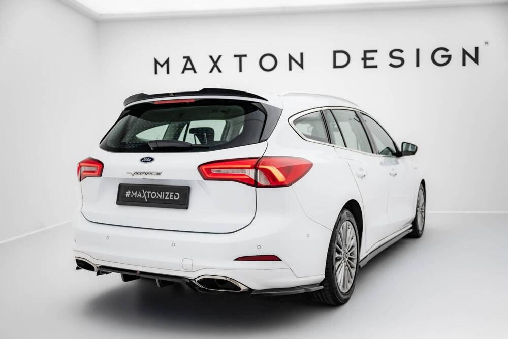 Zentraler Hinterer Splitter für Ford Focus Vignale Kombi MK4 von Maxton Design