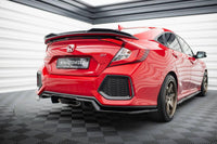 Zentraler Hinterer Splitter für Honda Civic SI X von Maxton Design