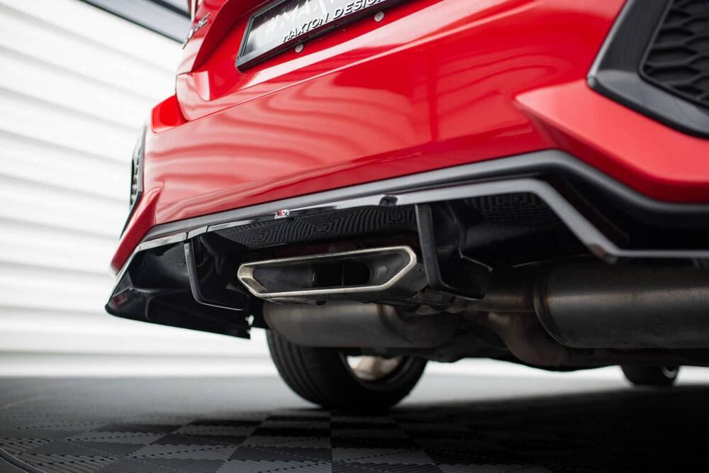 Zentraler Hinterer Splitter für Honda Civic SI X von Maxton Design