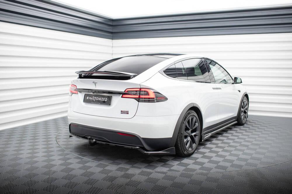 Zentraler Hinterer Splitter für Tesla Model X Facelift von Maxton Design