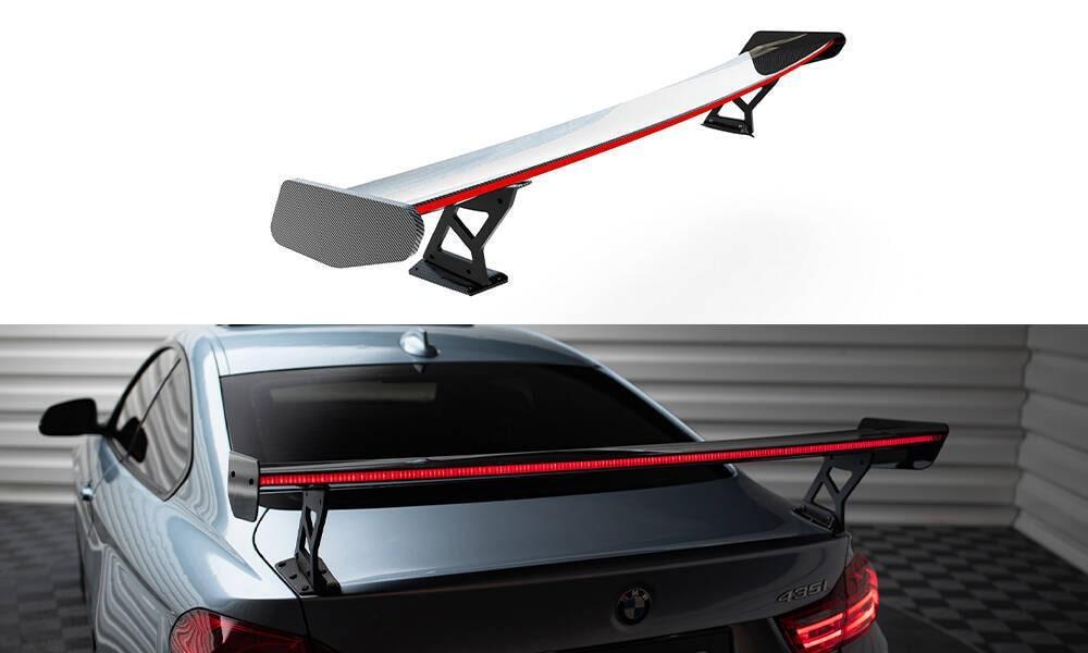 Carbon Heckspoiler mit Aufnahme Außen für BMW 4 Coupe F32 von Maxton Design