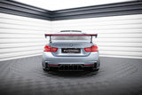 Carbon Heckspoiler mit Aufnahme Außen für BMW 4 Coupe F32 von Maxton Design