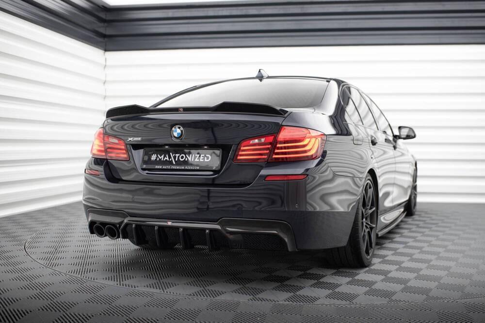 Heckdiffusor V.2 (Doppelflutig Links) für BMW 5 M-Paket F10 von Maxton Design