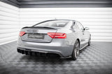 Heckdiffusor (Doppelflutig Links) für Audi A5 Coupe S-Line 8T Facelift von Maxton Design