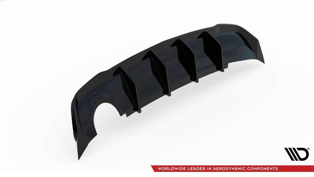 Zentraler Hinterer Splitter für Chevrolet Corvette C7 von Maxton Design