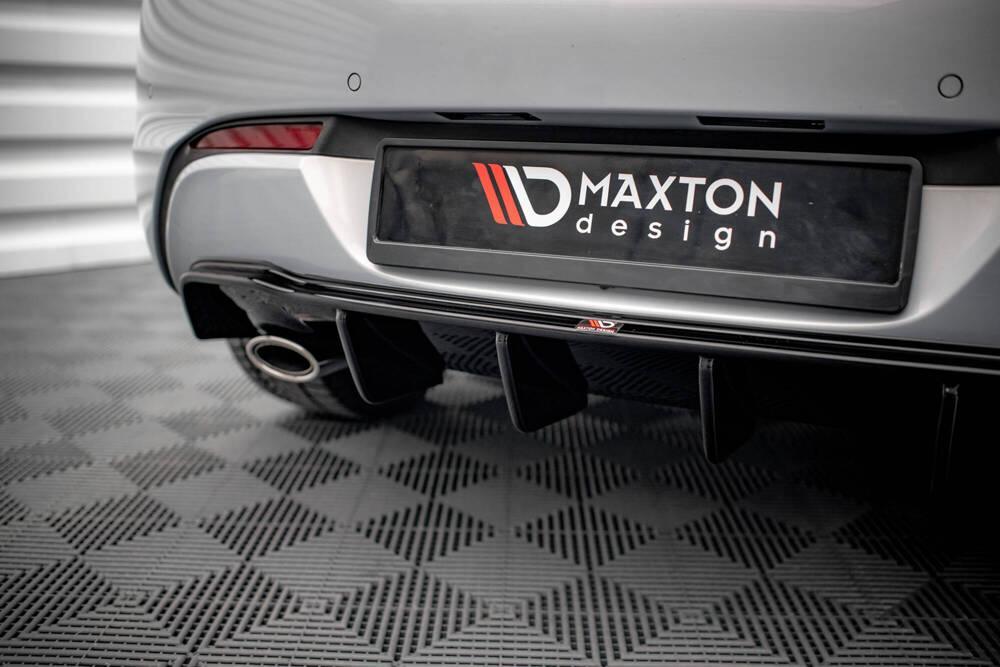 Zentraler Hinterer Splitter für Chevrolet Corvette C7 von Maxton Design