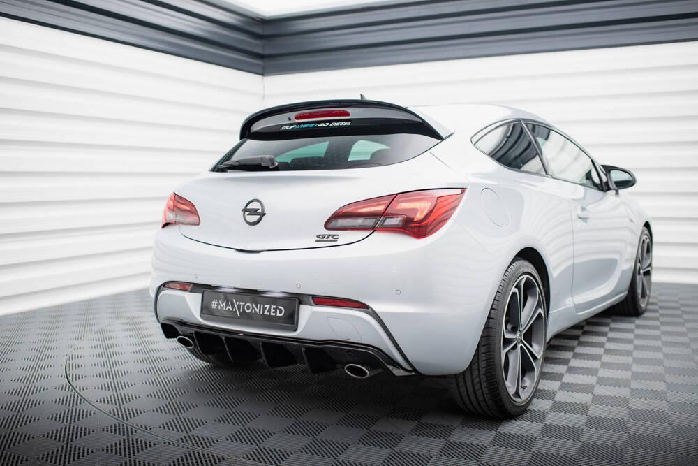 Heckdiffusor (Einflutig Links und Rechts) für Opel Astra J GTC OPC-Line von Maxton Design