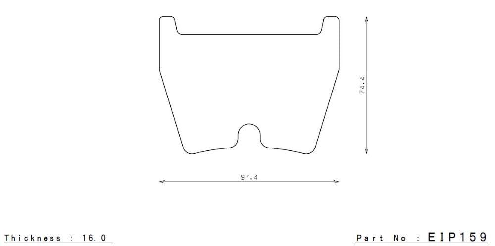 Endless N39S Bremsbeläge Vorderachse für Audi TTRS 8S