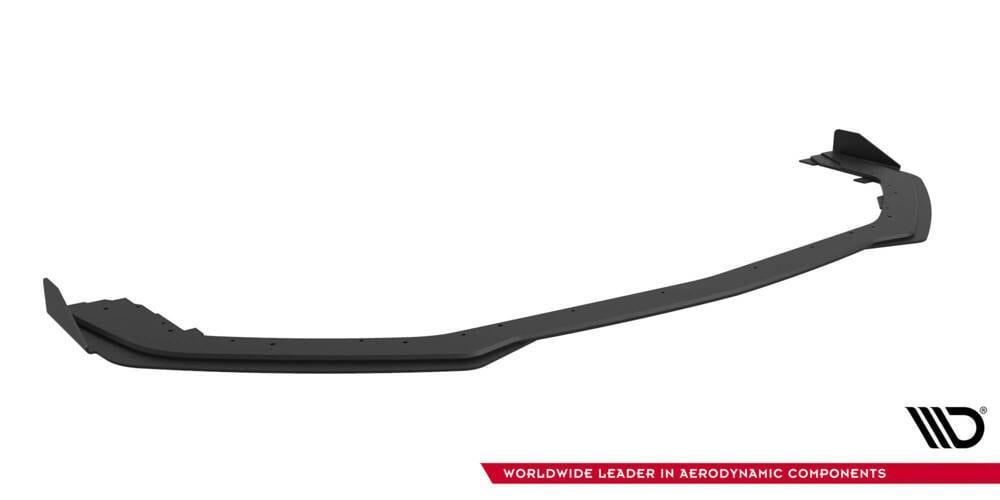 Front Lippe / Front Splitter / Frontansatz Street Pro mit Flaps für Ford Mustang GT MK6 von Maxton Design