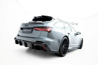 Carbon Spoiler Cap unten für Audi RS6 C8 von Maxton Design