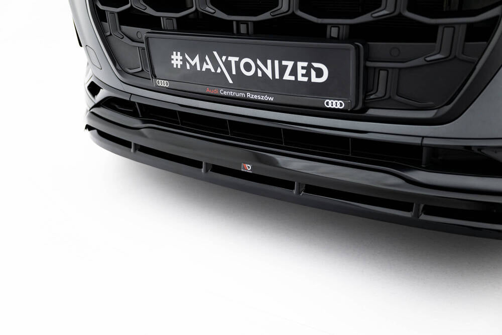 Front Lippe / Front Splitter / Frontansatz für Audi Q7 S-Line Mk2 (4M) Facelift 2 von Maxton Design