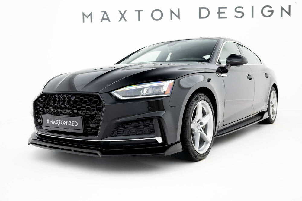 Front Lippe / Front Splitter / Frontansatz für Audi A5 S-Line F5 von Maxton Design