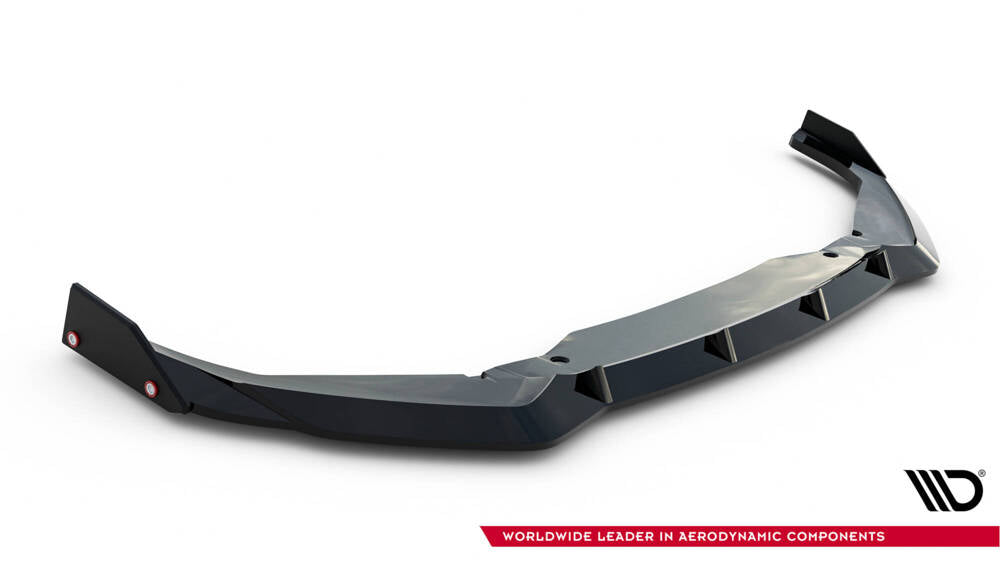 Front Lippe / Frontsplitter / Frontansatz mit Flaps für Toyota GR Yaris MK4 Facelift von Maxton Design