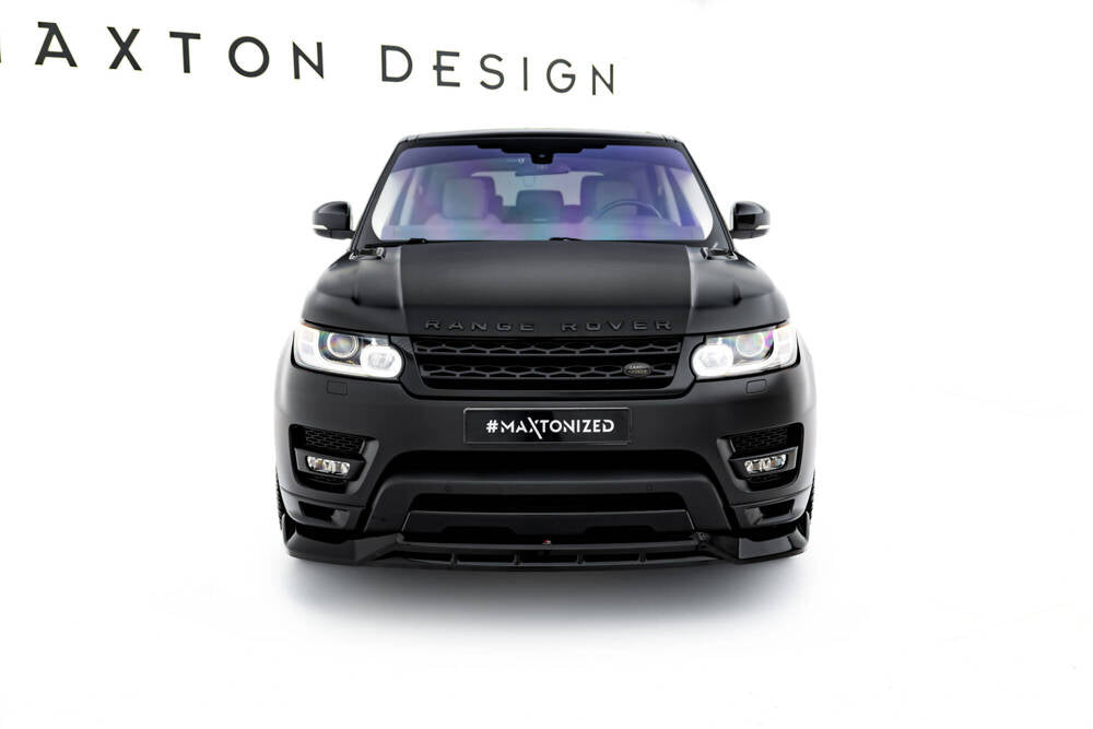 Front Lippe / Front Splitter / Frontansatz für Land Rover Range Rover Sport Mk2 von Maxton Design