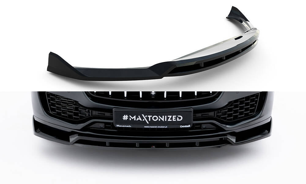 Front Lippe / Front Splitter / Frontansatz für Maserati Levante GT Mk1 Facelift von Maxton Design