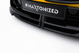 Front Lippe / Front Splitter / Frontansatz V.2 für BMW 1 M-Paket F70 von Maxton Design