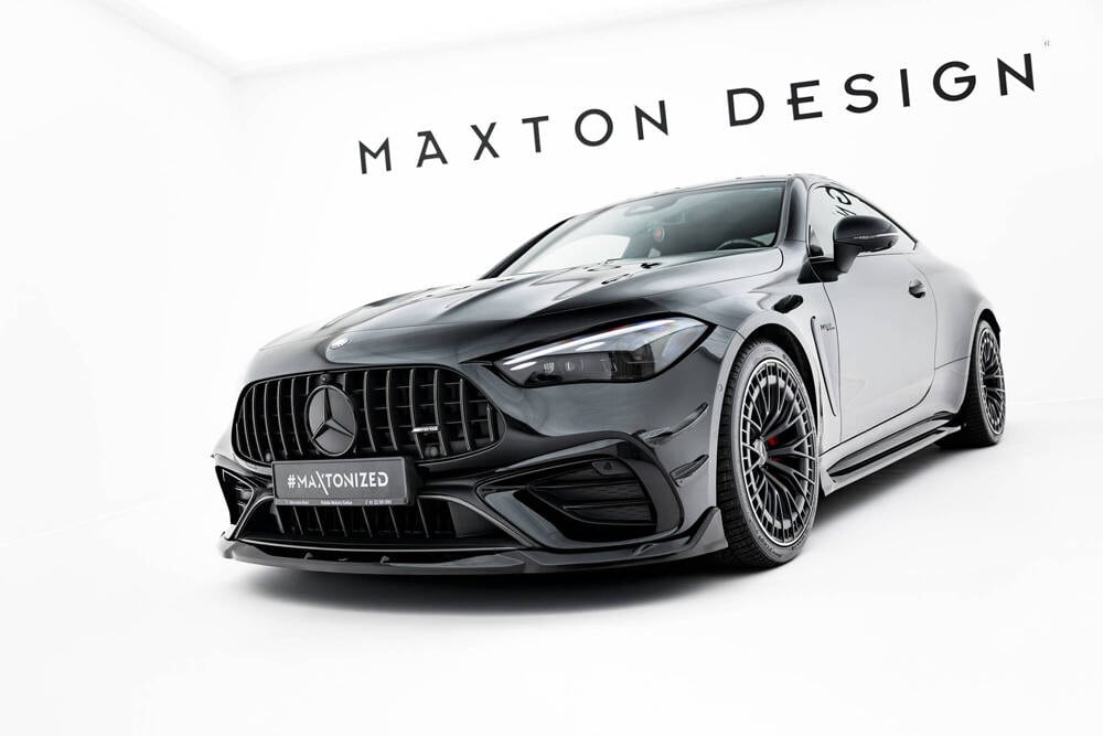 Front Lippe / Front Splitter / Frontansatz V.2 für Mercedes CLE 53 AMG C236 von Maxton Design