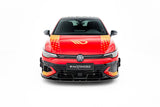 Front Lippe / Front Splitter / Frontansatz V.2 für VW Golf GTI Clubsport Mk8 Facelift von Maxton Design