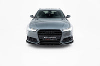 Front Lippe / Front Splitter / Frontansatz V.3 für Audi S6 / A6 S-Line C7 Facelift von Maxton Design