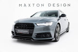 Front Lippe / Front Splitter / Frontansatz V.3 für Audi S6 / A6 S-Line C7 Facelift von Maxton Design