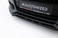 Front Lippe / Front Splitter / Frontansatz V.3 für Audi S6 / A6 S-Line C7 Facelift von Maxton Design