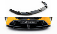 Front Lippe / Front Splitter / Frontansatz V.3 für BMW 1 M-Paket F70 von Maxton Design