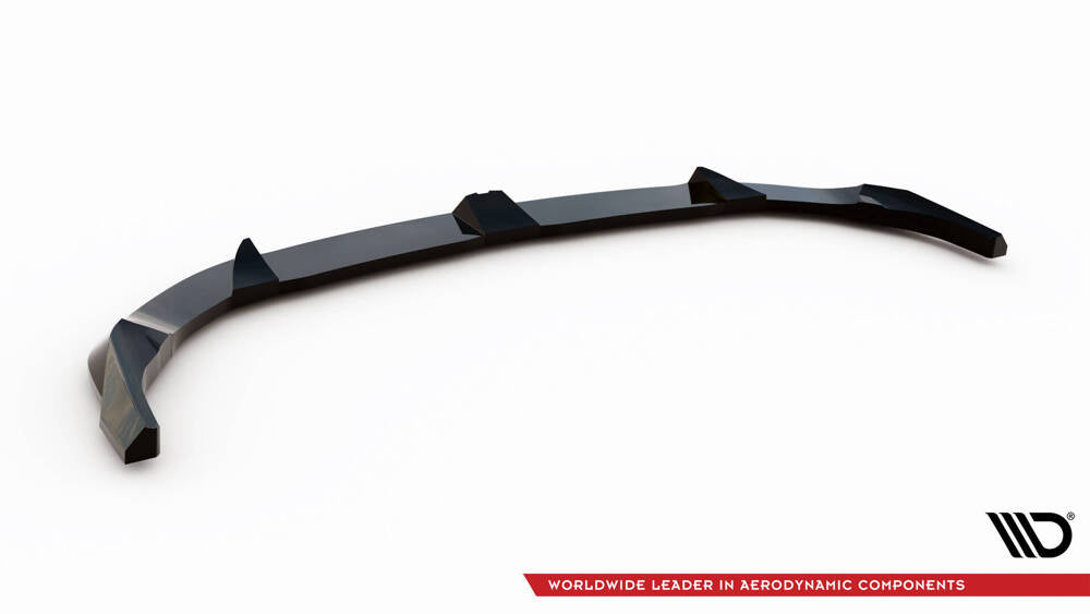 Front Lippe / Front Splitter / Frontansatz V.3 für BMW 1 M-Paket F70 von Maxton Design