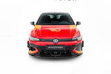 Front Lippe / Front Splitter / Frontansatz V.4 für VW Golf GTI Clubsport Mk8 Facelift von Maxton Design