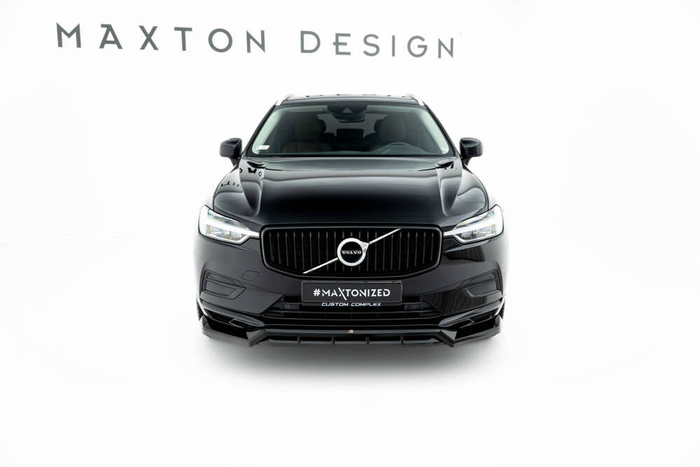 Front Lippe / Front Splitter / Frontansatz für Volvo XC60 MK2 von Maxton Design