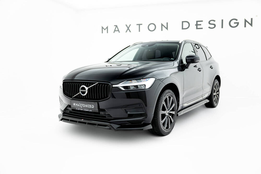 Front Lippe / Front Splitter / Frontansatz für Volvo XC60 MK2 von Maxton Design