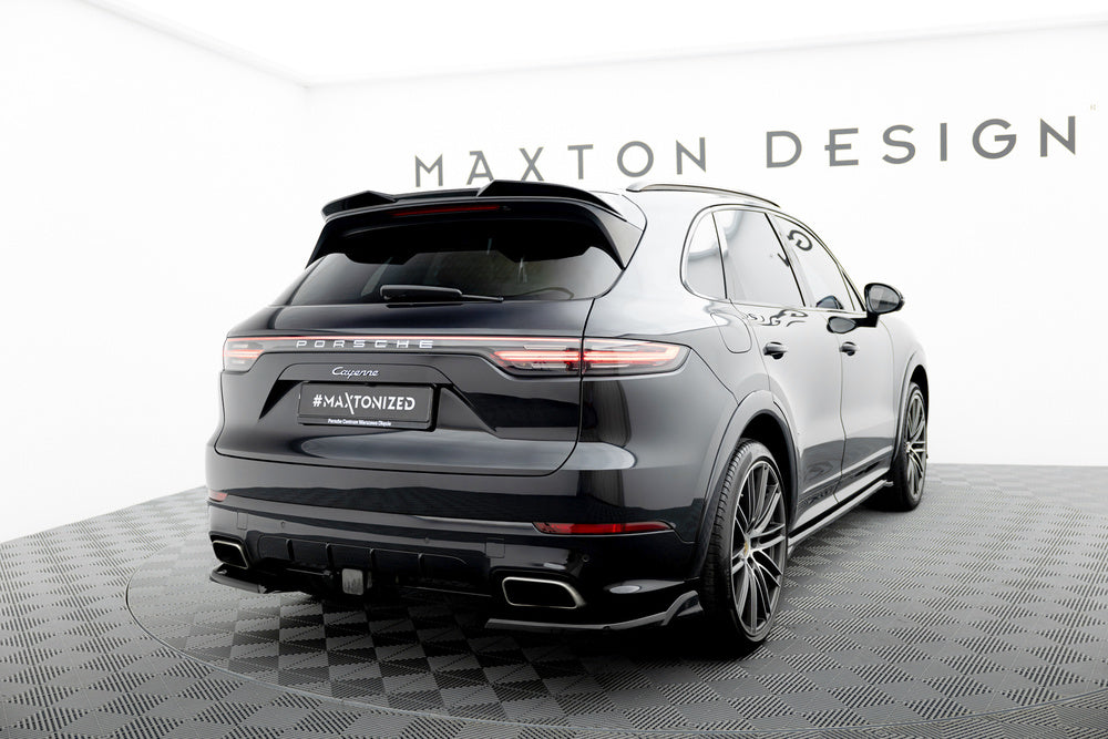 Seitliche Heck Diffusor Erweiterung für Porsche Cayenne Sport Design Mk3 von Maxton Design