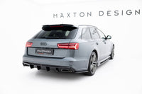 Heck Diffusor Erweiterung V.3 für Audi A6 / S6 S-Line Facelift C7 von Maxton Design