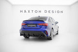 Heck Diffusor für Audi S3 Limousine 8Y Facelift von Maxton Design