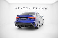 Heck Diffusor für Audi S3 Limousine 8Y Facelift von Maxton Design