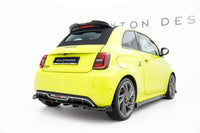 Zentraler Hinterer Splitter für Abarth 500e von Maxton Design