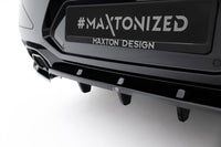 Zentraler Hinterer Splitter V.2 für BMW X4 G02 Facelift M-Paket von Maxton Design