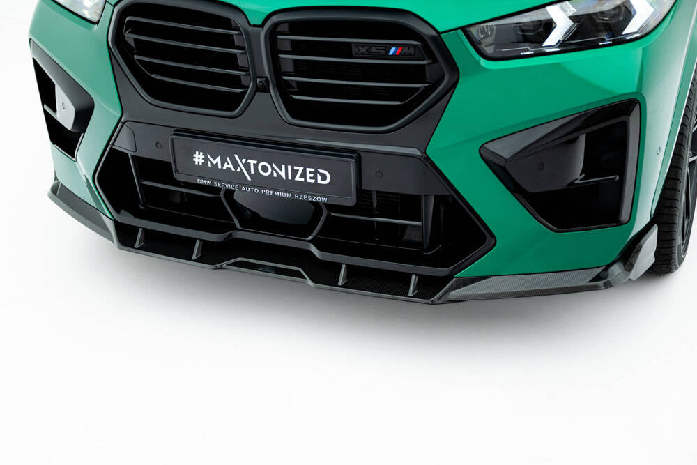 Carbon Front Lippe / Front Splitter / Frontansatz für BMW BMW X5 M F95 Facelift von Maxton Design