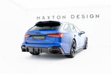 Carbon Heckdiffusor für Audi RS6 C8 (Version mit Anhängerkupplung) von Maxton Design